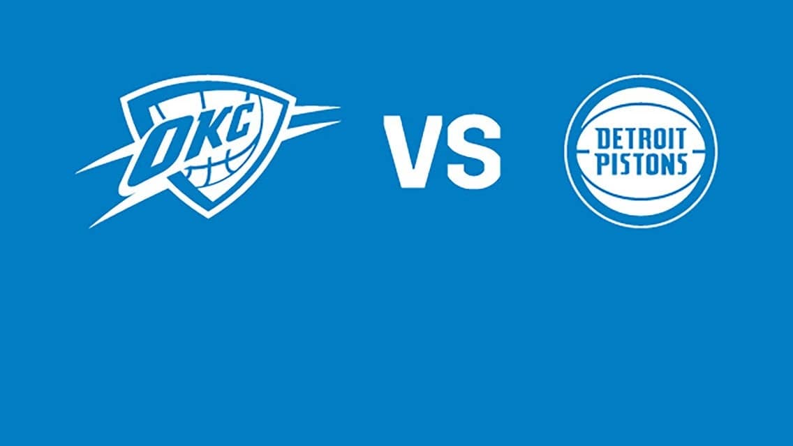 Oklahoma City Thunder vs. Detroit Pistons event image